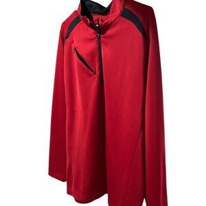 Sun Mountain Men's Red Pullover Jacket X-Large
